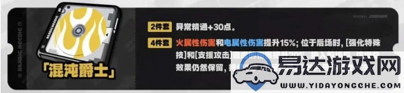 混沌爵士套装的适用对象分析：绝区零混沌爵士适合哪些玩家使用？