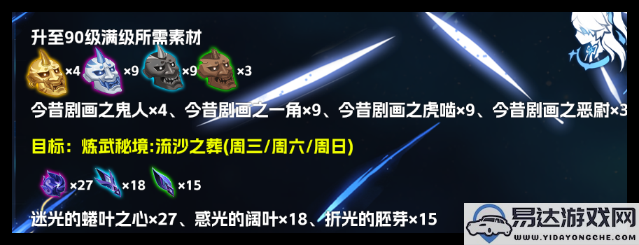 原神且住亭御咄升级所需材料详细介绍及获取方法