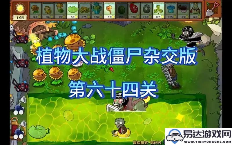 植物大战僵尸杂交版64关攻略技巧分享，如何顺利通关